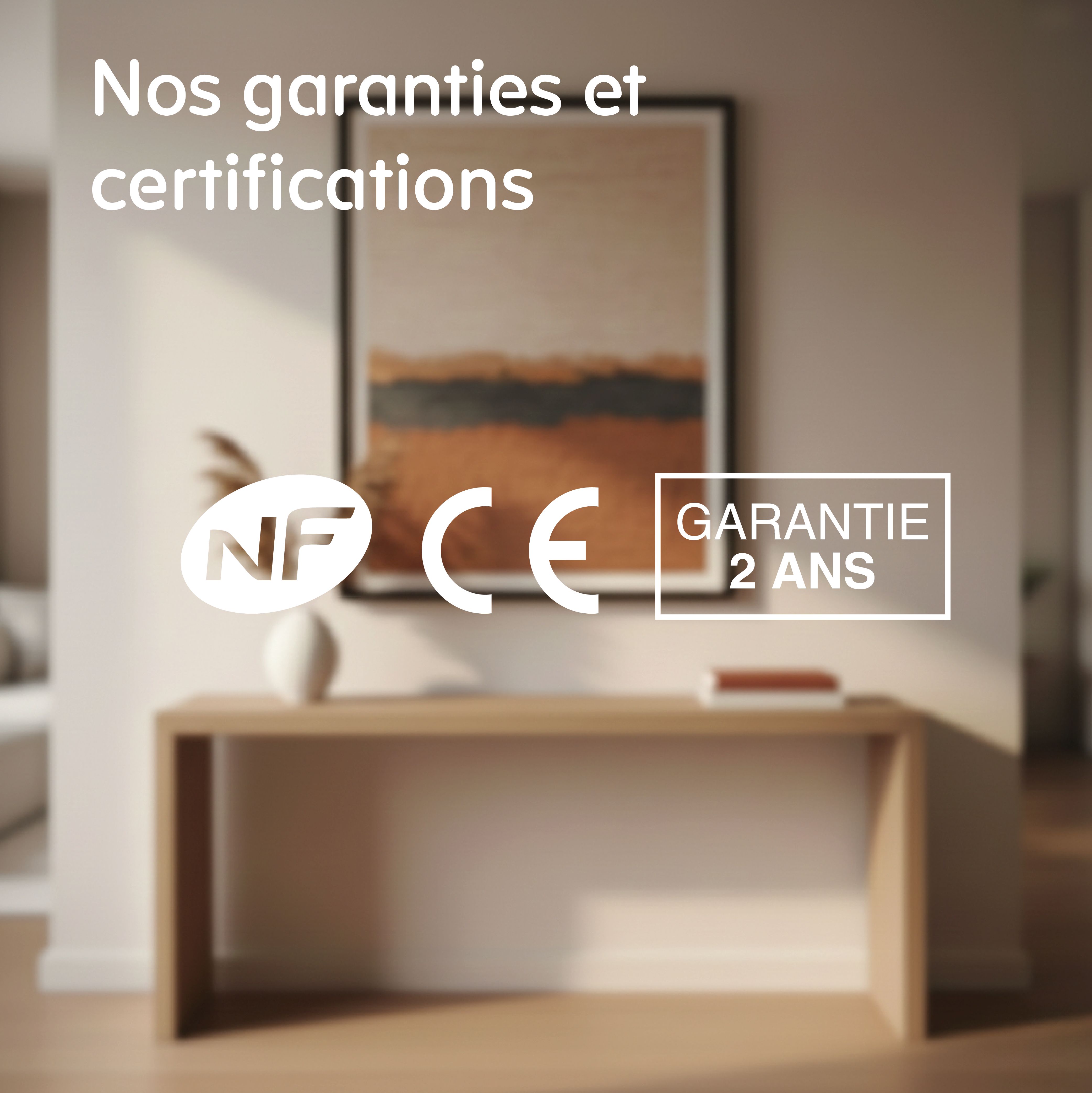 Radiateur électrique connecté 1500W double système de chauffe horizontal Blanc Cira