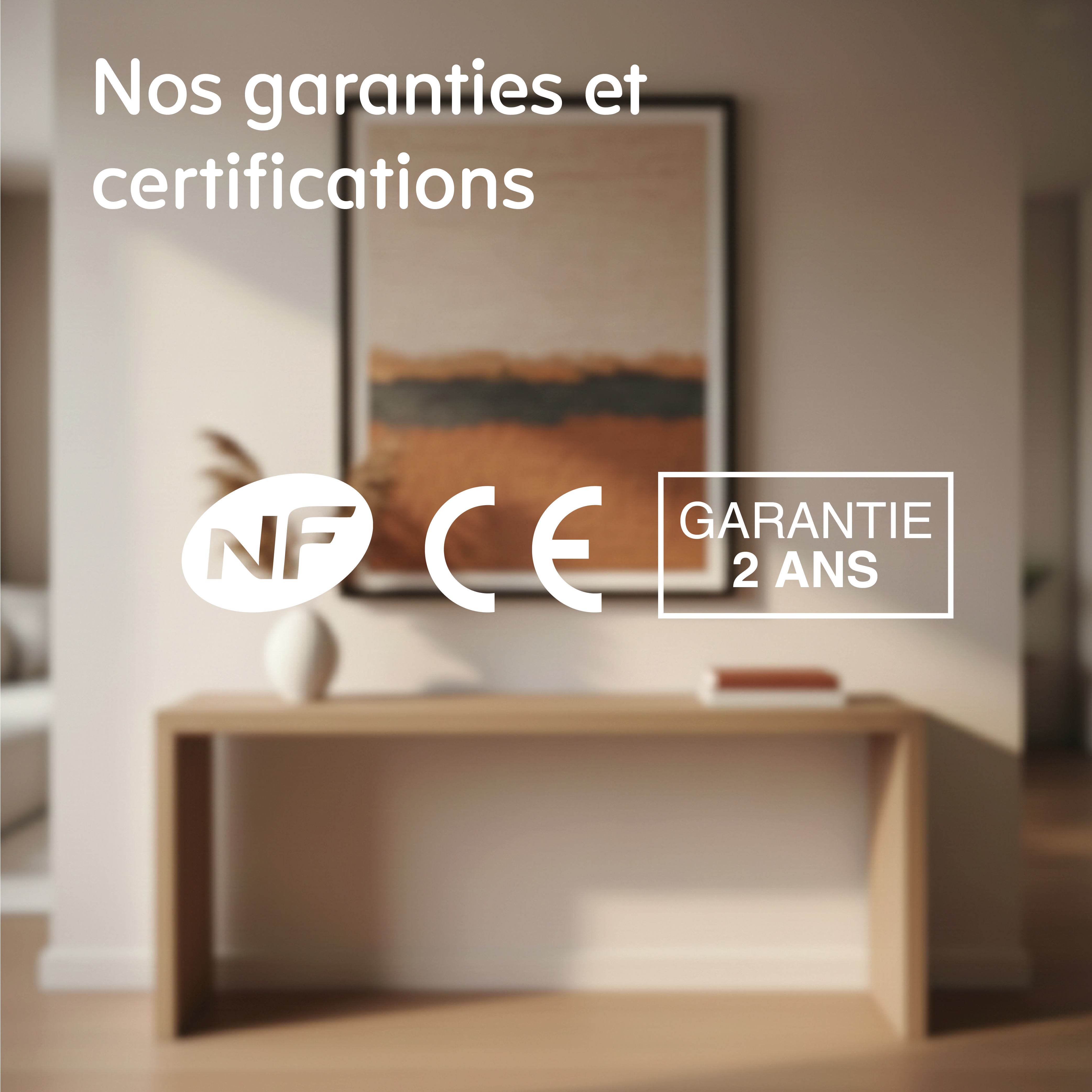 Radiateur électrique connecté 1000W double système de chauffe horizontal Blanc Cira